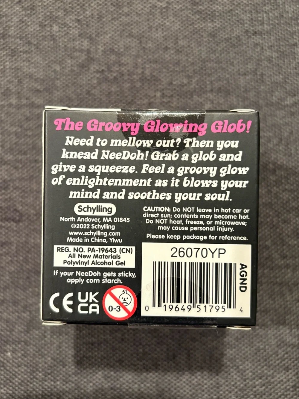 Glow In The Dark NeeDoh - Pink